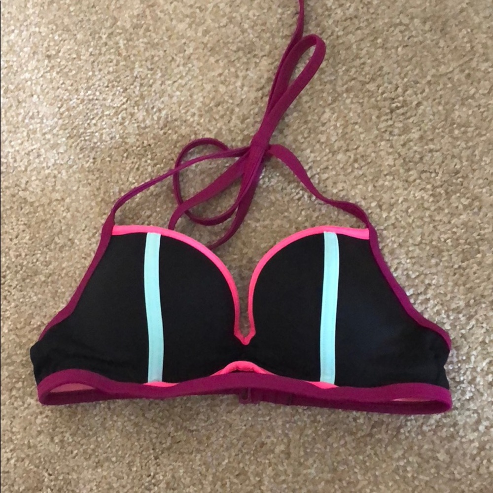Pink bathing suit top